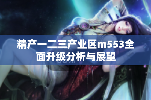 精产一二三产业区m553全面升级分析与展望